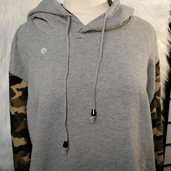 Coofandy Men's Cotton Blend Pullover Camo Hoodie Sweatshirt Size XL - Picture 2 of 8